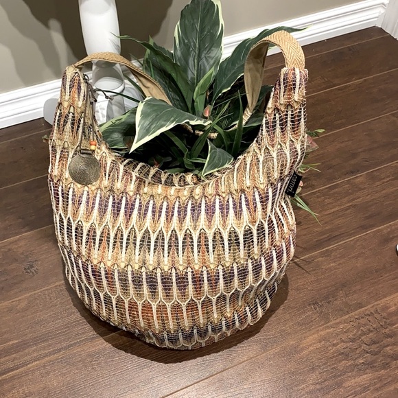 CATORI Woven hobo bag - Picture 4 of 17